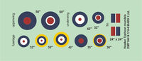 Typhoon roundels & fin flashes (2 sets)