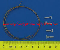 Tow Cables For Modern US/IDF Tanks - M-48, M-60, M-1, M-88, Magach With 3D Printed Ends (4pcs.) - Image 1
