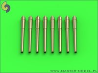 USN 16in/45 (40,6 cm) Mark 1 barrels – for turrets with blastbags (8pcs) – USS Colorado, USS Maryland, USS West Virginia - Image 1