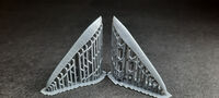 F-16 - Conformal fuel tank CFT 2pcs (for Revell and Trumpeter kits)
