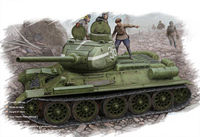 Russian T-34/85 (flattened turret)