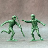 American scouts, set of two figures #3