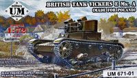 British tank Vickers E Mk. A (made for Poland) - Image 1