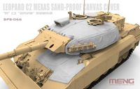 Canadian Main Battle Tank Leopard C2 MEXAS Sand-Proof Canvas Cover - Image 1