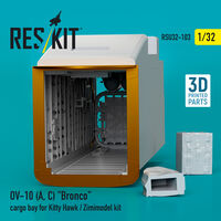 OV-10 (A, C) Bronco Cargo Bay For Kitty Hawk / Zimimodel Kit (3D Printed) - Image 1