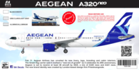 AEGEAN A320 NEO 2020