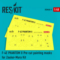 F-4 E Phantom II Pre-cut painting masks for Zoukei-Mura kit