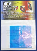 Sticker for Simulating Anti Reflection Coating Lens for M1A1/M1A2 Abrams
