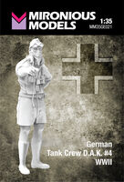 German WWII Tank Crew DAK #4