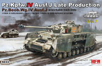 Pz.Kpfw.IV Ausf.J Late Production / Pz.Beob.Wg.IV Ausf.F With Workable Track Links - Image 1