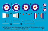 Sopwith Camel William George Barker, 139 Sqn. RAF, bB6313, (Sopwith, Clerget 9Bf) Villaverla/Italy July/August 1918